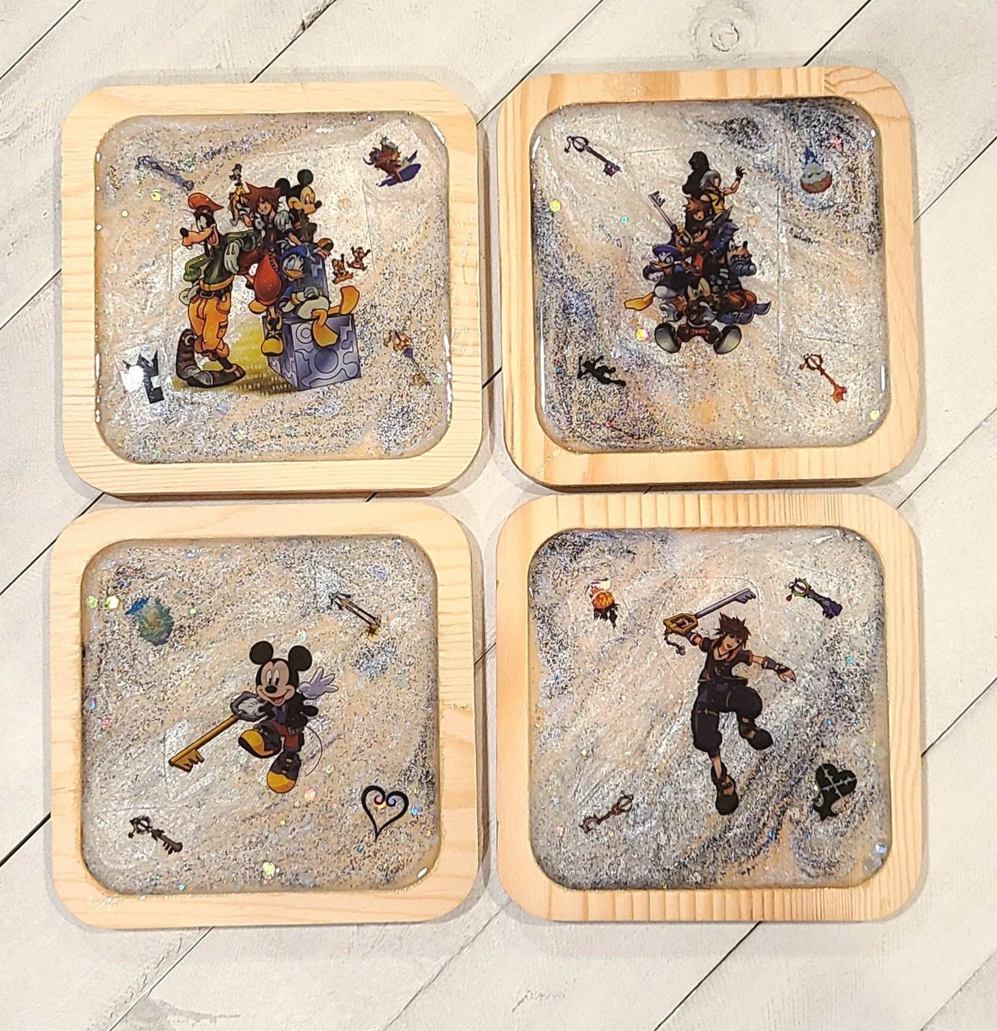 Kingdom Hearts Coaster Set