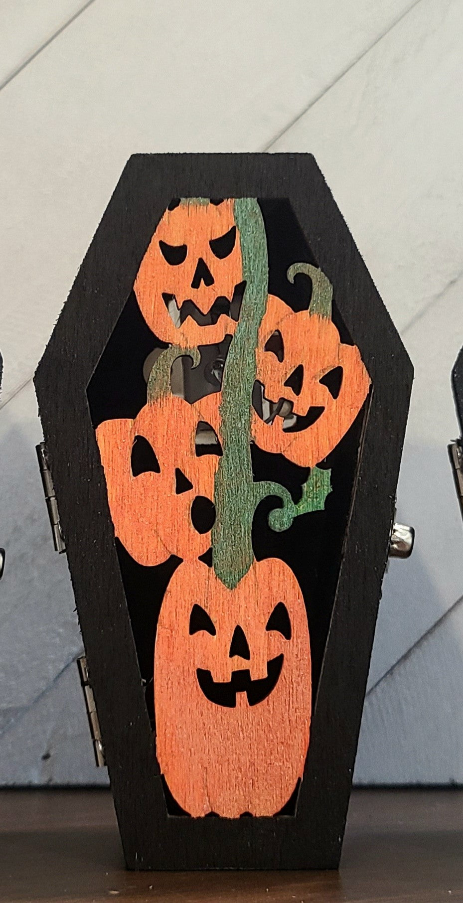 Halloween Hand-Painted Trinket Boxes